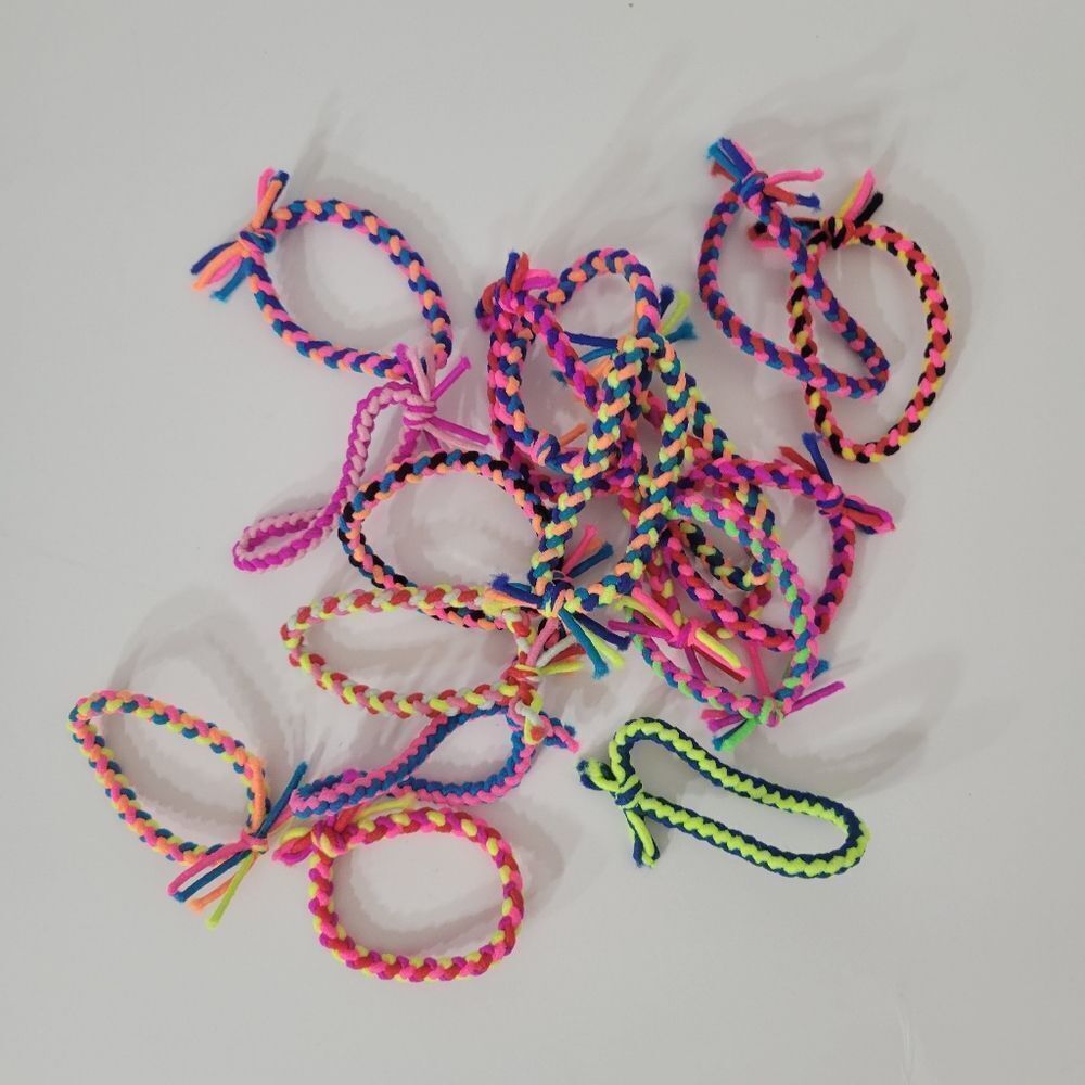 NWOT bundle of braided hair ties